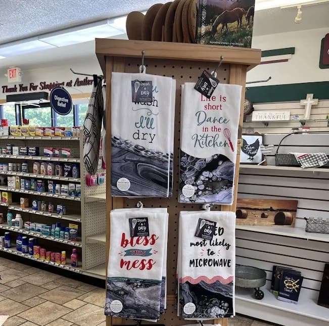 Antlers Pharmacy building on Main Street